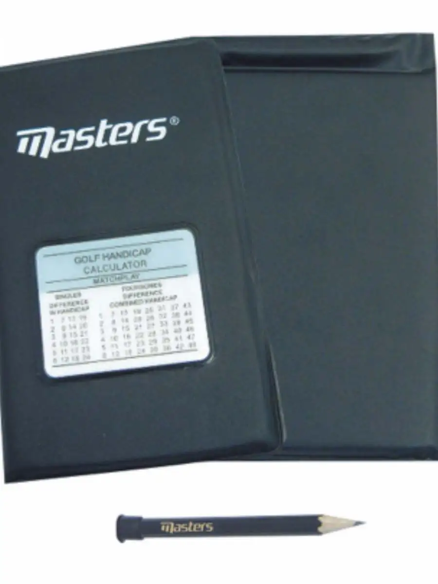 Masters Deluxe Score Card Holder