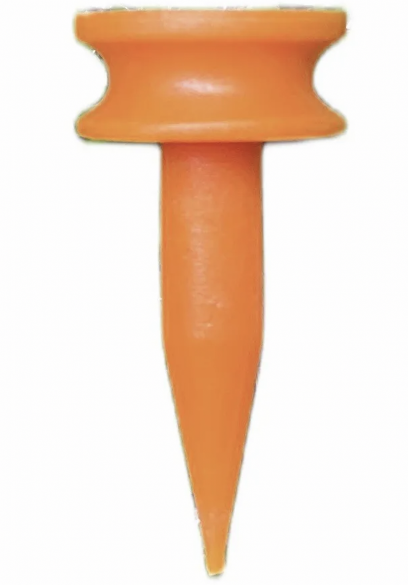 Longridge Plastic Castle Tees Orange 5Mm 1000 Pack