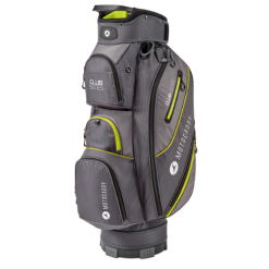 Motocaddy Club Series Golf Cart Bag - Charcoal/Lime